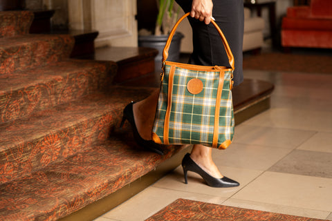 University Club Tartan Women's Handbag