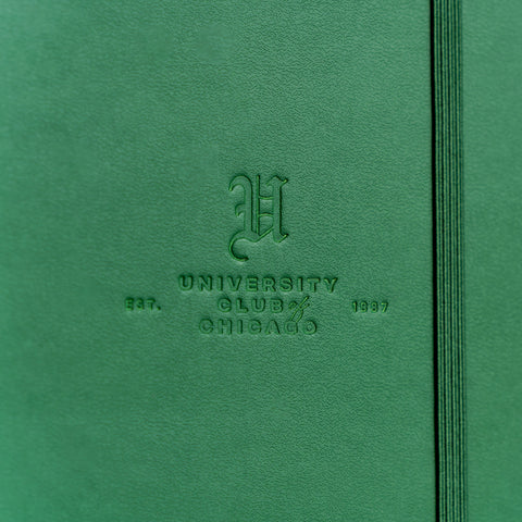 UClub Green Moleskin Notebook