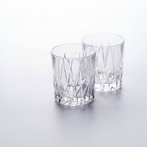 Sterling Cut Glass Rocks Glass (set of 2)