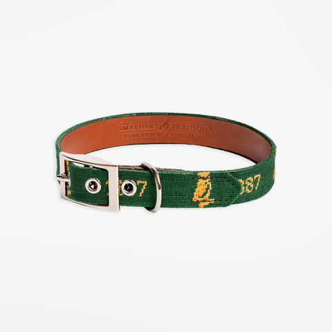 Smathers & Branson Needlepoint Dog Collar