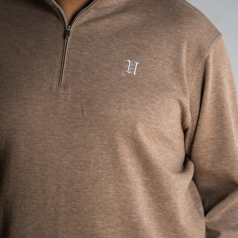 Peter Millar Men's "U" Quarter Zip (P)