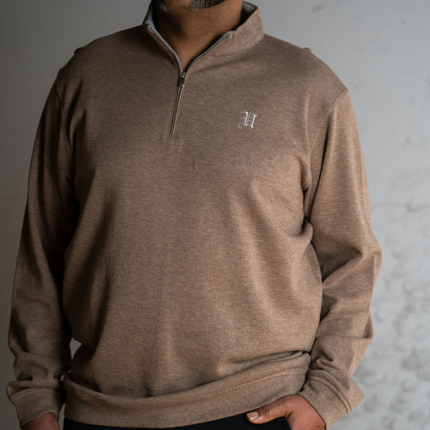 Peter Millar Men's "U" Quarter Zip (P)